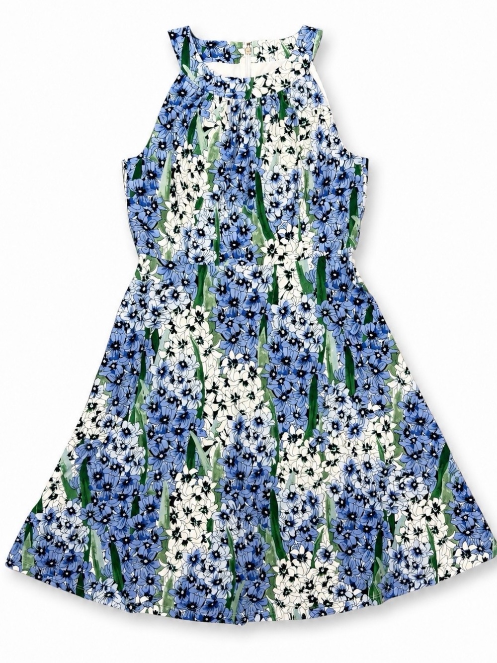 Tommy Hilfiger Blue Floral Fit & Flare Dress |